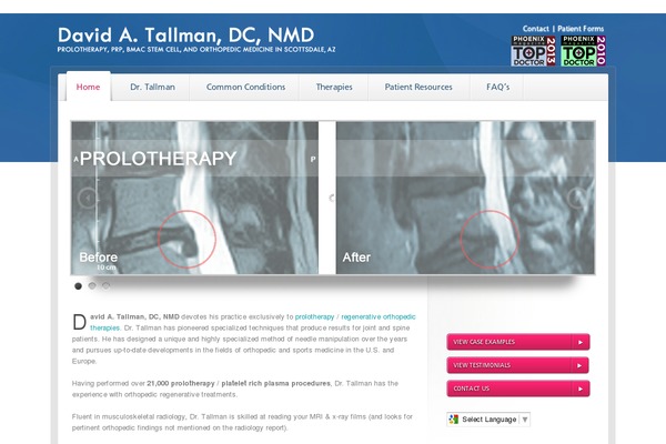 Site using Simple Lightbox plugin