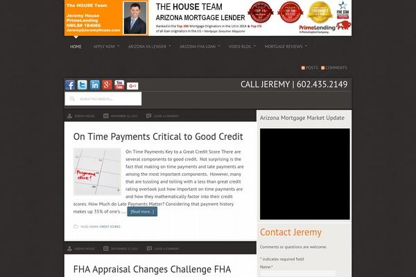 Maxwell theme site design template sample