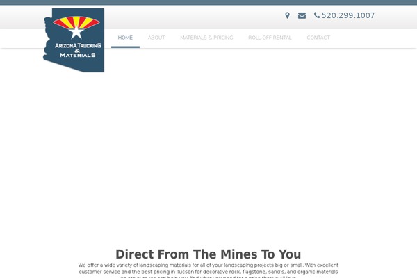 arizonatruckingandmaterials.com site used Aztrucking