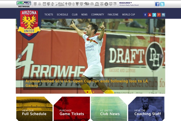 arizonaunited.com site used Azunited