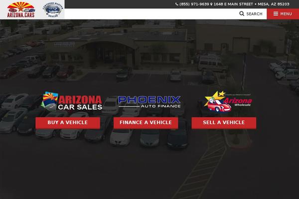 Dealer Inspire theme site design template sample