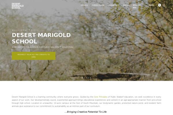 Story theme site design template sample