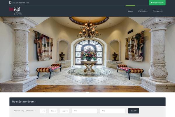 Wp-pro-real-estate-7-child theme site design template sample