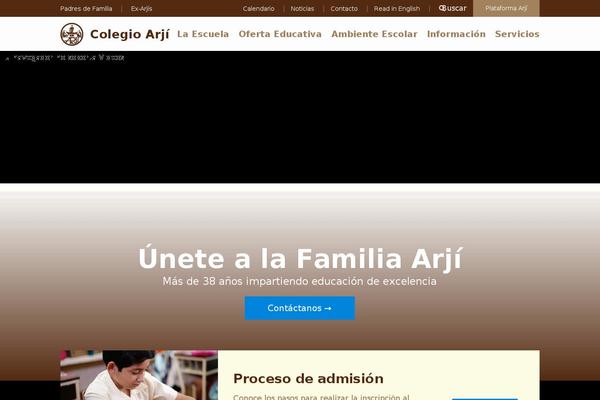 Sparkling-child theme site design template sample