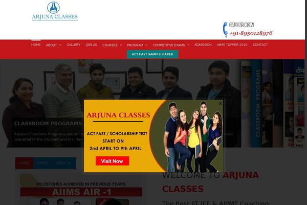Site using Wp-popup-banners plugin