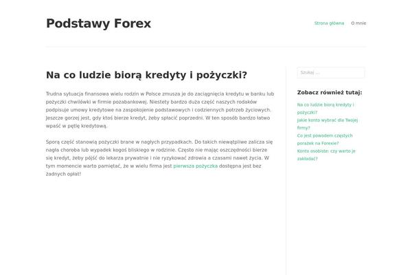 Puro theme site design template sample