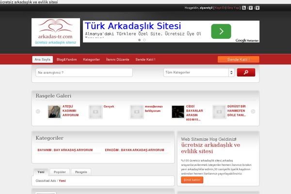 ClassiPress theme site design template sample