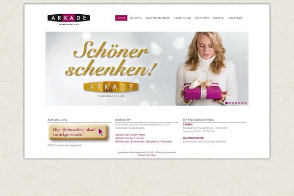 arkade.at site used Humble