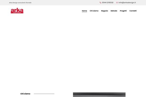 Palladio theme site design template sample