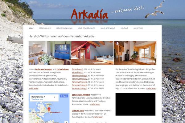 Site using Arconix Shortcodes plugin
