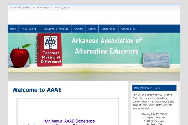 Site using Smooth Scroll Up plugin