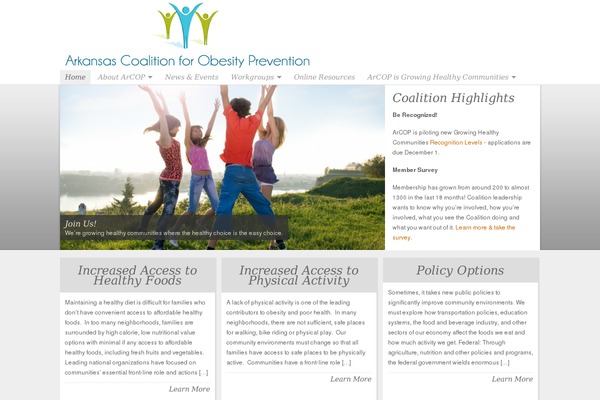 NonProfit theme site design template sample