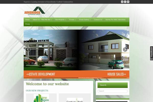 iFeature theme site design template sample