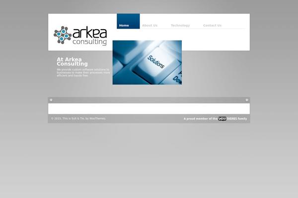 Suitandtie theme site design template sample