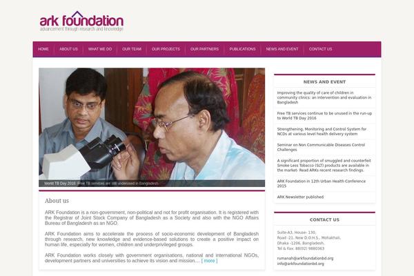 arkfoundationbd.org site used iMag Mag