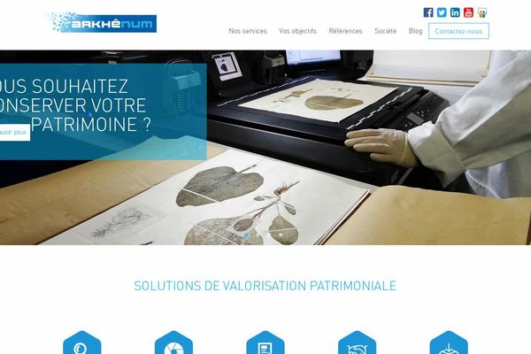 Site using Divi-mega-menu plugin