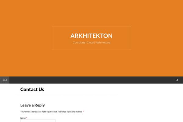arkhitekton.in site used Plaino