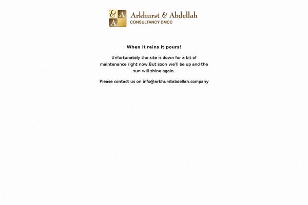 Site using Ultimate Coming Soon Page plugin