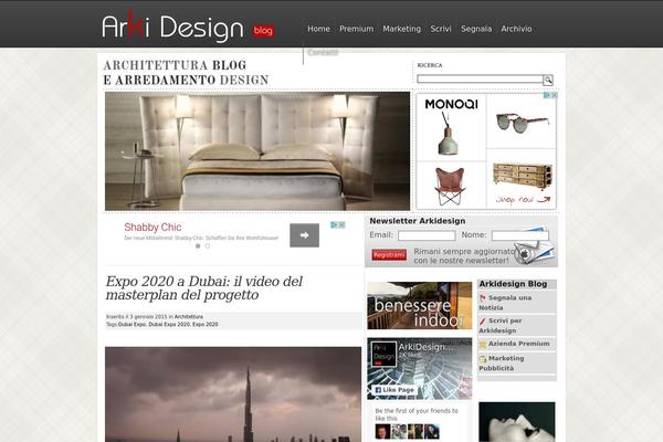 arkidesignblog.it site used Arkidesign