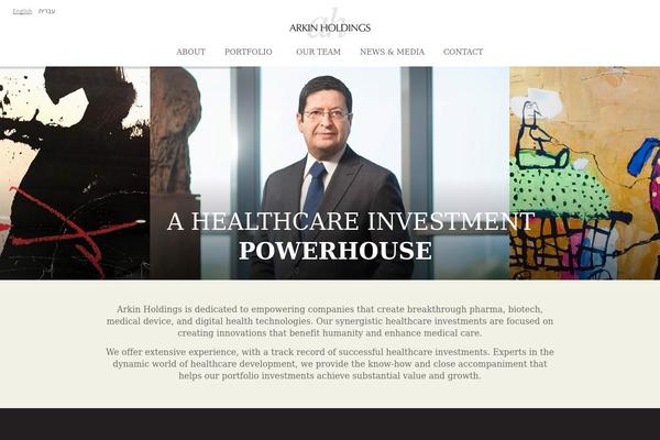 arkinholdings.com site used Arkin