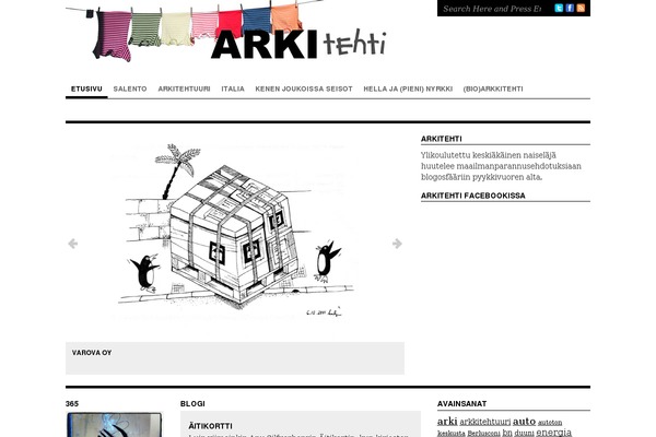 Structure theme site design template sample