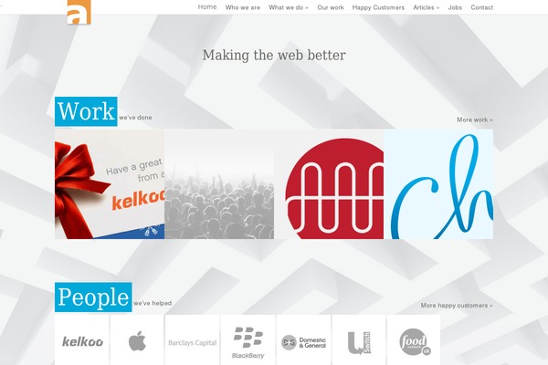 Flexible theme site design template sample