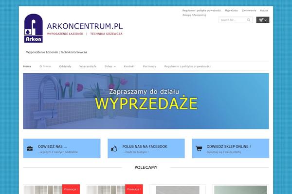 Cheope theme site design template sample
