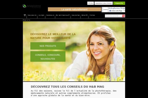 arkopharma.be site used Arkopharma