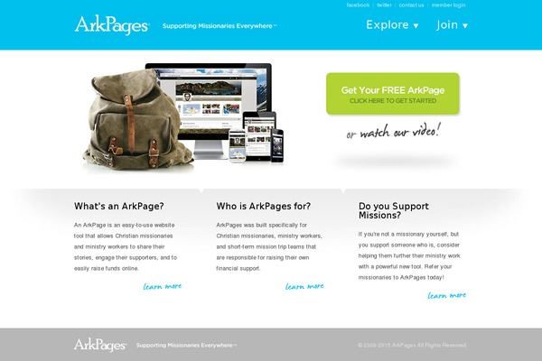 arkpages.com site used Arkpagesnew2
