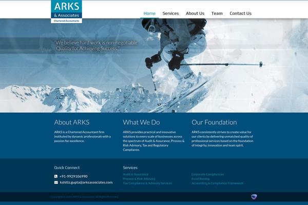 Wg theme site design template sample