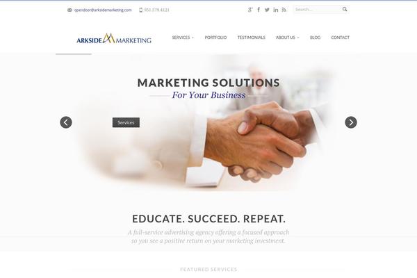 arksidemarketing.com site used Arkside