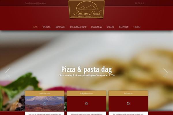 Linguini theme site design template sample