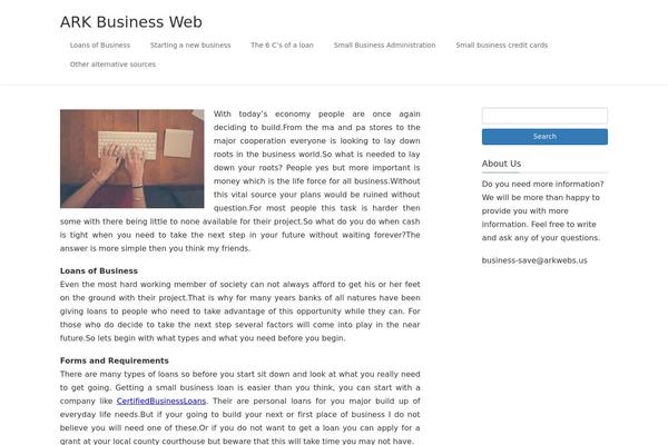 Lightning theme site design template sample