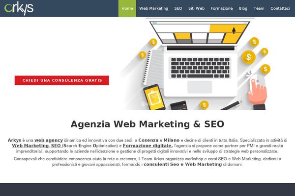 arkys.it site used Ziomm