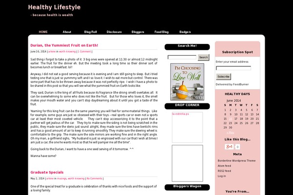 Food and Diet theme site design template sample