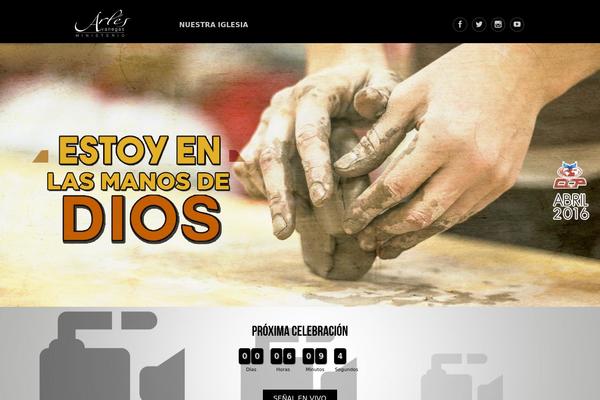 Akita theme site design template sample