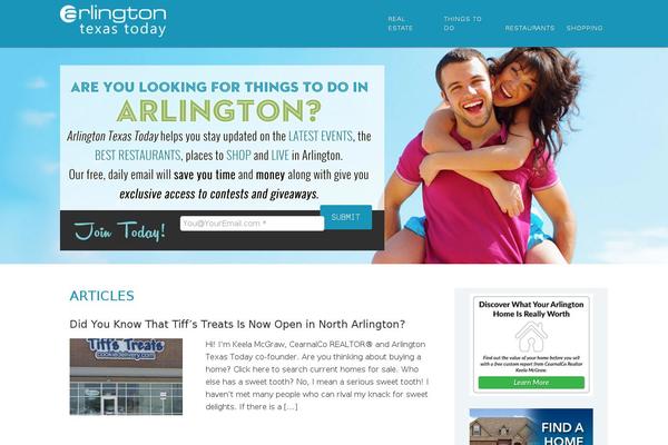 Genesis theme site design template sample