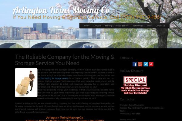 Tonic theme site design template sample