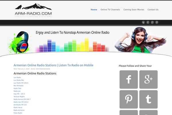 Celestial - Lite theme site design template sample