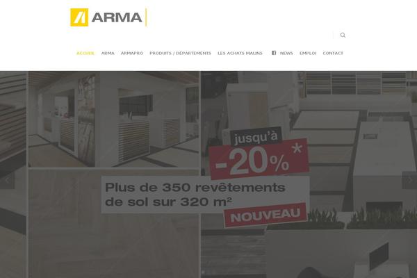 Salient theme site design template sample