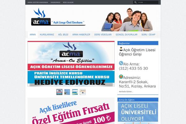GoodNews theme site design template sample