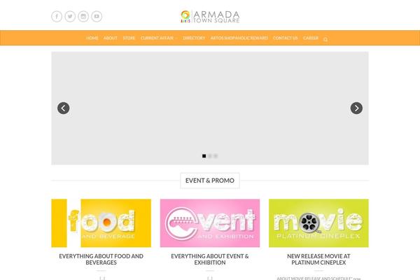 armadatownsquare.com site used Flatsome2.1