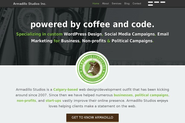 armadillostudios.ca site used Armadillo-2019