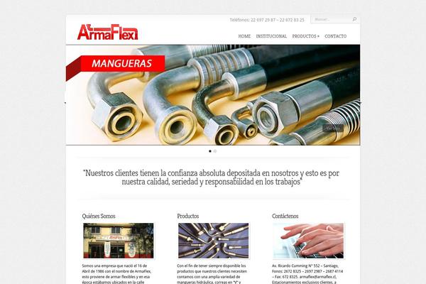 Chameleon theme site design template sample