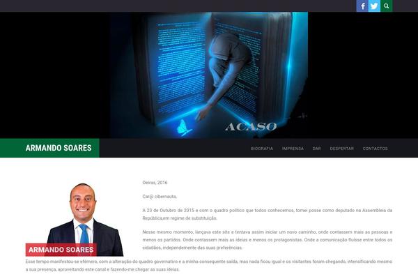 Parlament theme site design template sample