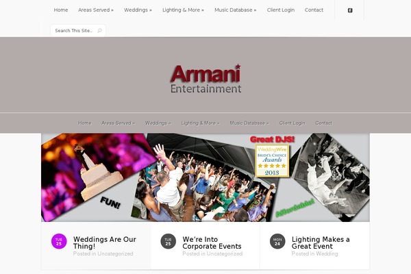 armanidjs.com site used Lucid