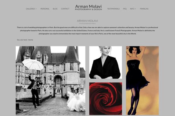 Tripod theme site design template sample