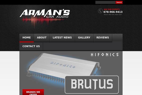 armanscaraudio.com site used Theme2060
