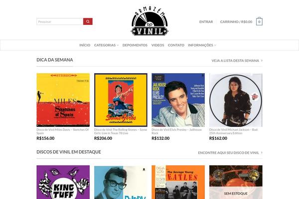 Flatsome theme site design template sample