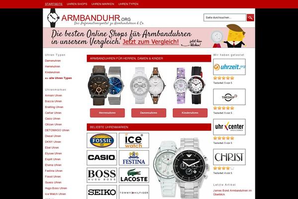 armbanduhr.org site used Armbanduhrorg